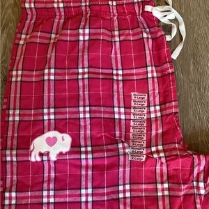 BUFFALOVE Women’s Pink Plaid Pajamas
